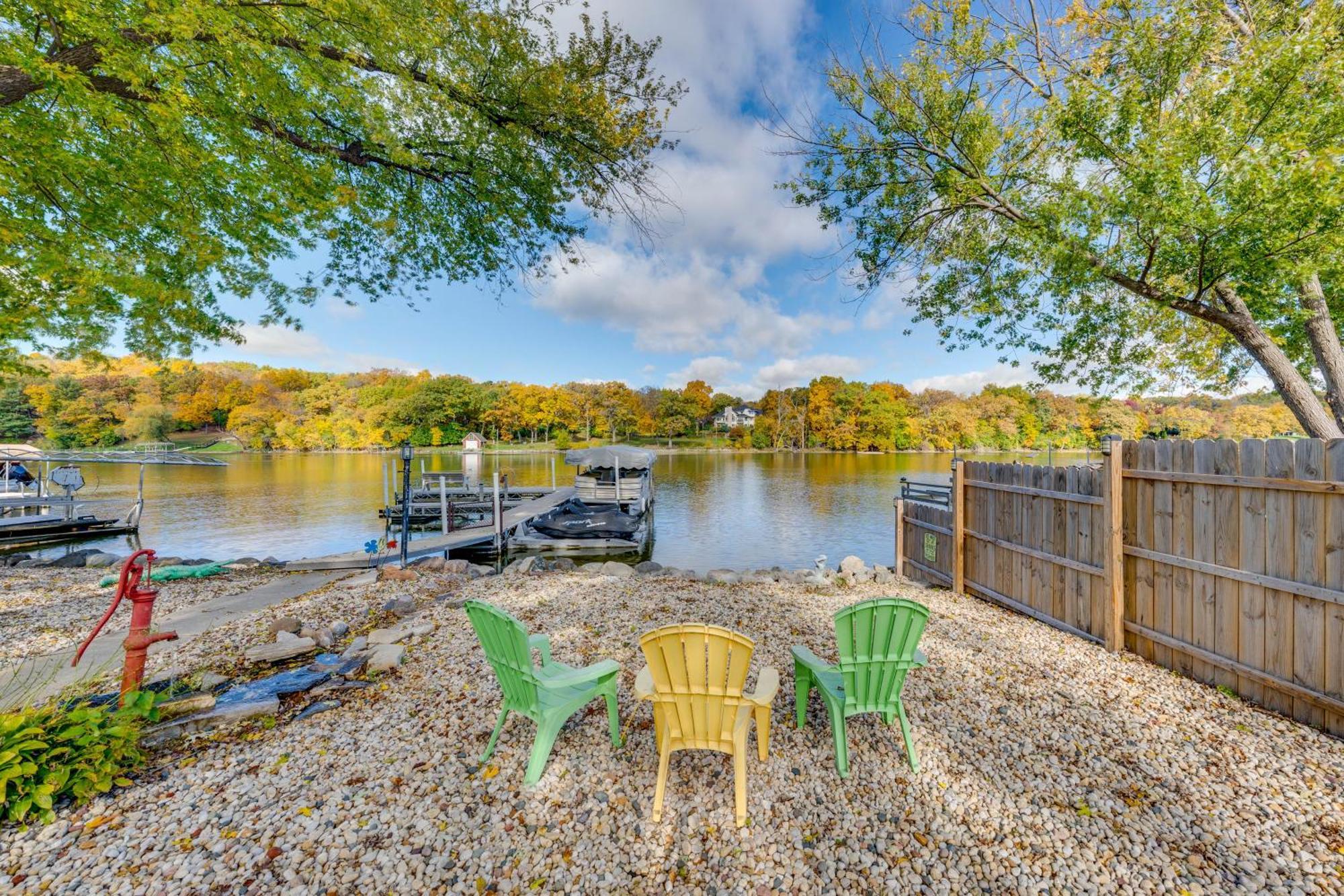 Edgerton Rock River Retreat With Dock And Seasonal Pool! מראה חיצוני תמונה